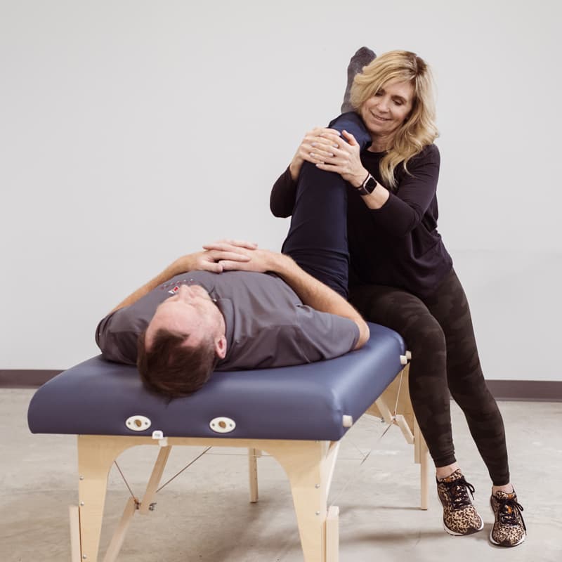 Fascial Stretch Therapy session